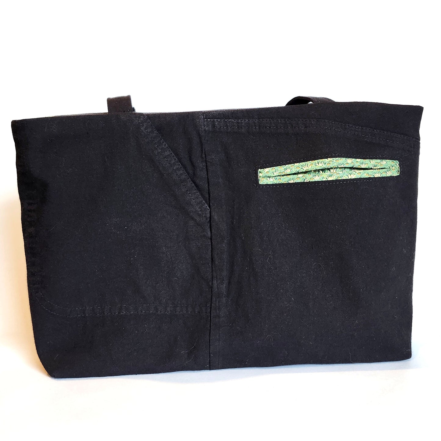 Summer Time, large zip tote