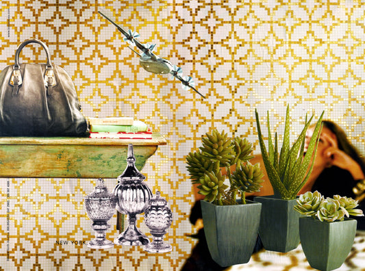 Destination Adventure, original collage