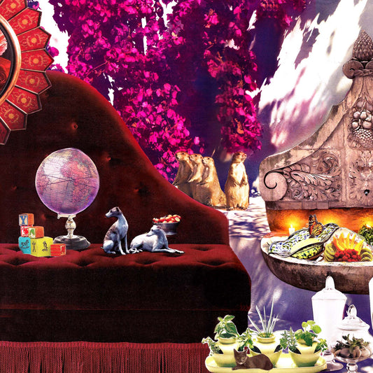 Animal Buffet, original collage