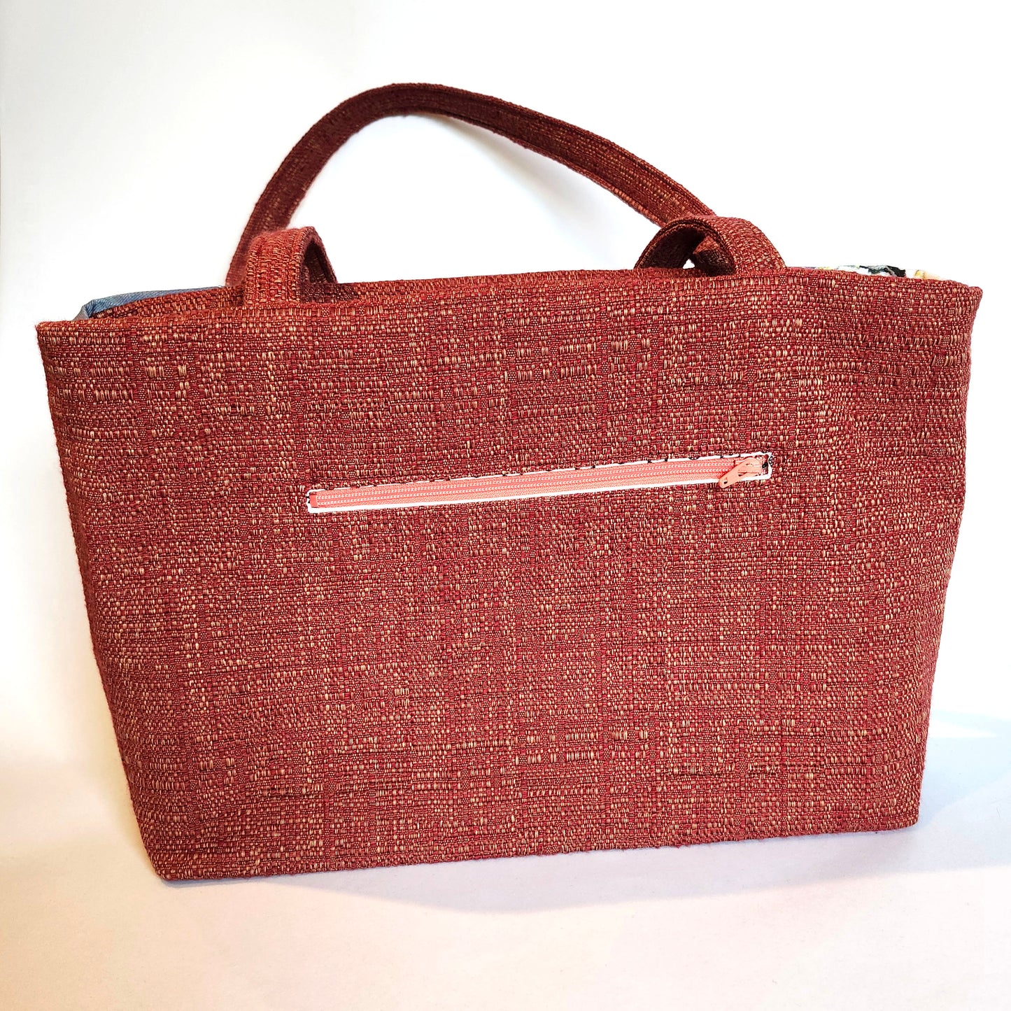 Worldview Library, large zip tote