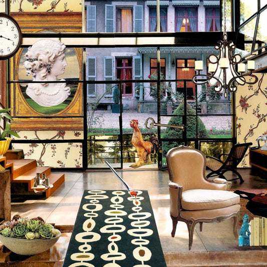 Layers of History, original collage