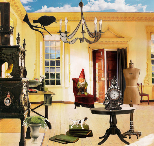 Gnome Studio, original collage