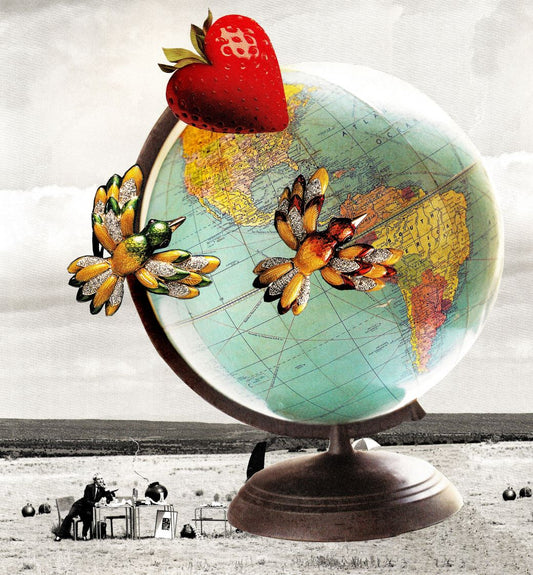 World Artist, original collage